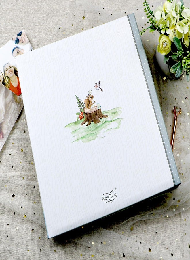 Holoary Baby Photo Album 4x6 500 Photos, Newborn Baby Keepsake Gifts for Baby Boy/Girl and New Parents, Woodland Animals Design Baby Photo Albums - Image 3